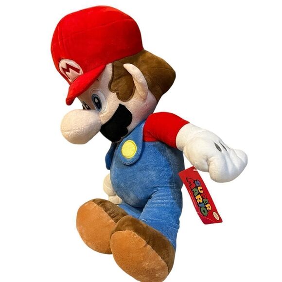 NWT Authentic Nintendo Licensed Super Mario 24" Inch Super Soft Plush Doll Toy - Picture 3 of 7